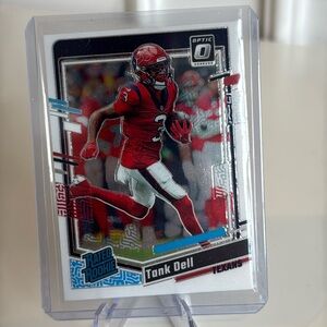 2023 Tank Dell Rated Rookie Panini Donruss Optic card